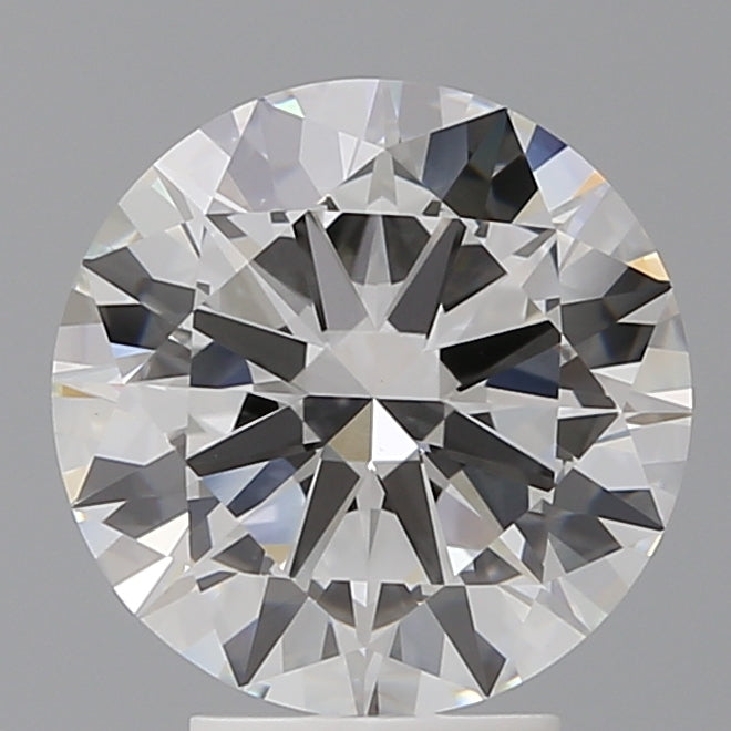 3.96 Carat Round Shaped, Excellent Cut, F Color, VVS2 Clarity, IGI Certified Lab Grown Diamond