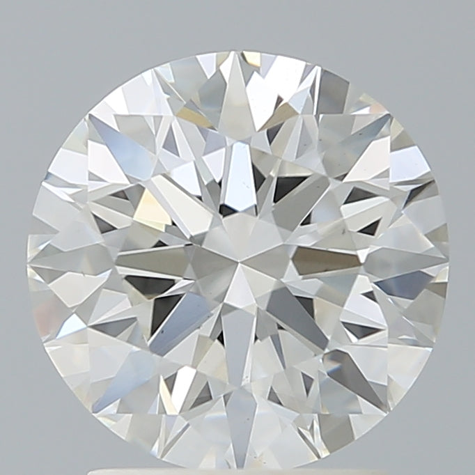2.25 Carat Round Shaped, Ideal Cut, F Color, VS1 Clarity, IGI Certified Lab Grown Diamond