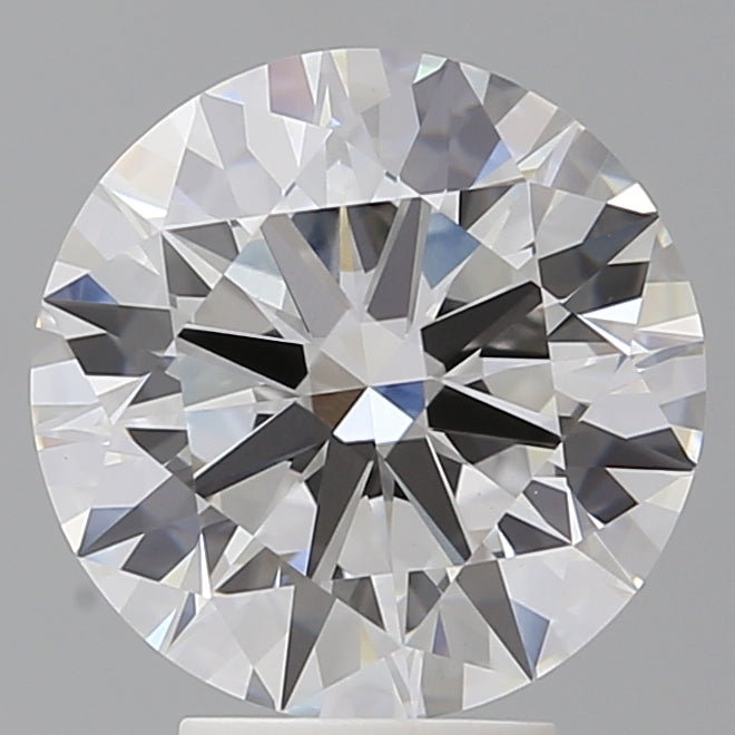 4.52 Carat Round Shaped, Ideal Cut, E Color, VVS2 Clarity, IGI Certified Lab Grown Diamond