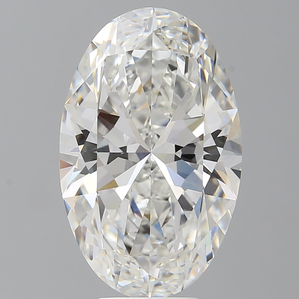 7.60 Carat Oval Shaped, Ideal Cut, F Color, VS1 Clarity, IGI Certified Lab Grown Diamond
