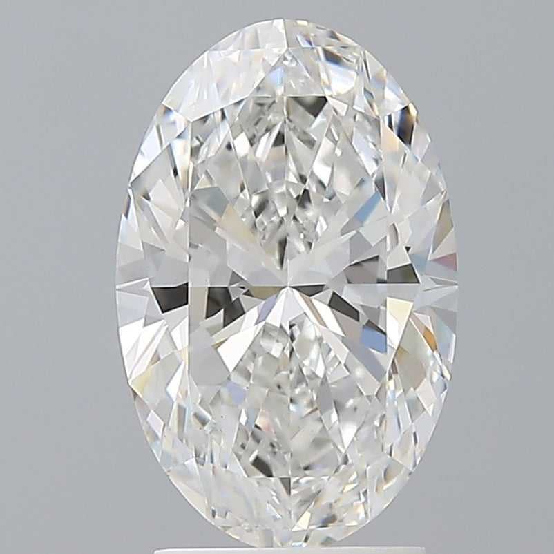 2.60 Carat Oval Shaped, Ideal Cut, E Color, VS1 Clarity, IGI Certified Lab Grown Diamond