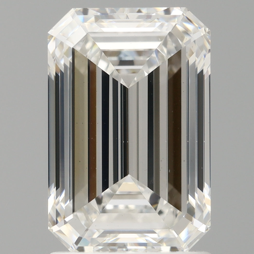 1.99 Carat Emerald Shaped, Excellent Cut, D Color, VS1 Clarity, IGI Certified Lab Grown Diamond