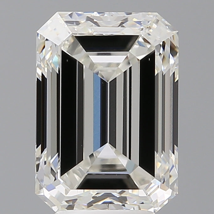 5.04 Carat Emerald Shaped, Ideal Cut, G Color, VS1 Clarity, IGI Certified Lab Grown Diamond