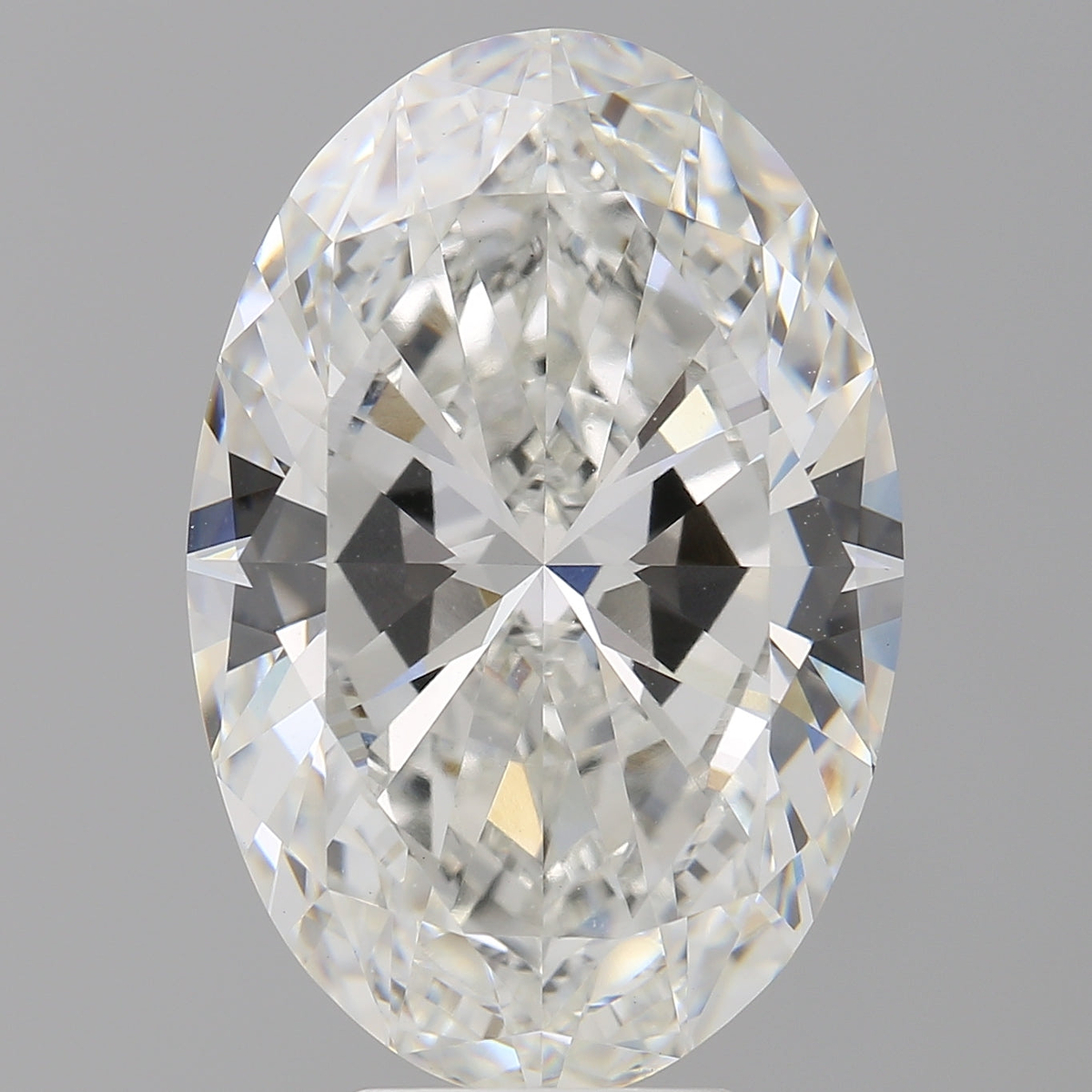 7.96 Carat Oval Shaped, Ideal Cut, F Color, VVS2 Clarity, IGI Certified Lab Grown Diamond