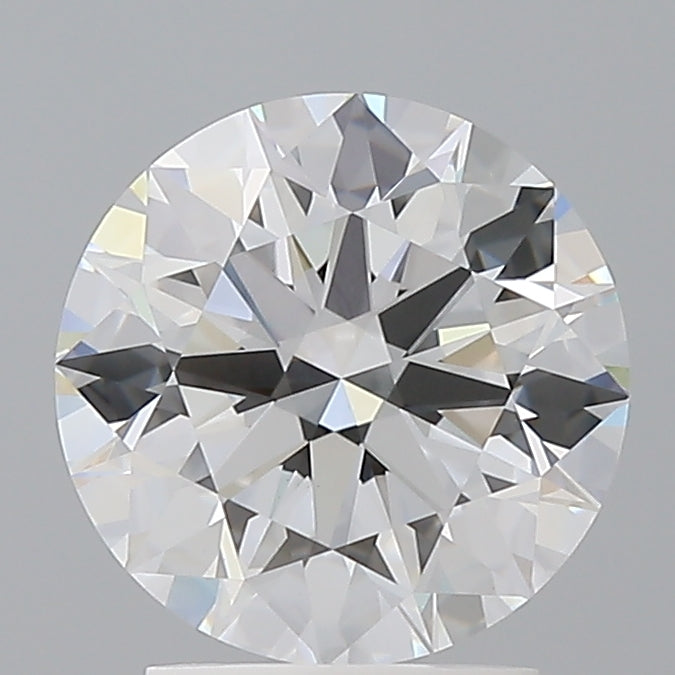 2.51 Carat Round Shaped, Ideal Cut, E Color, VVS2 Clarity, IGI Certified Lab Grown Diamond