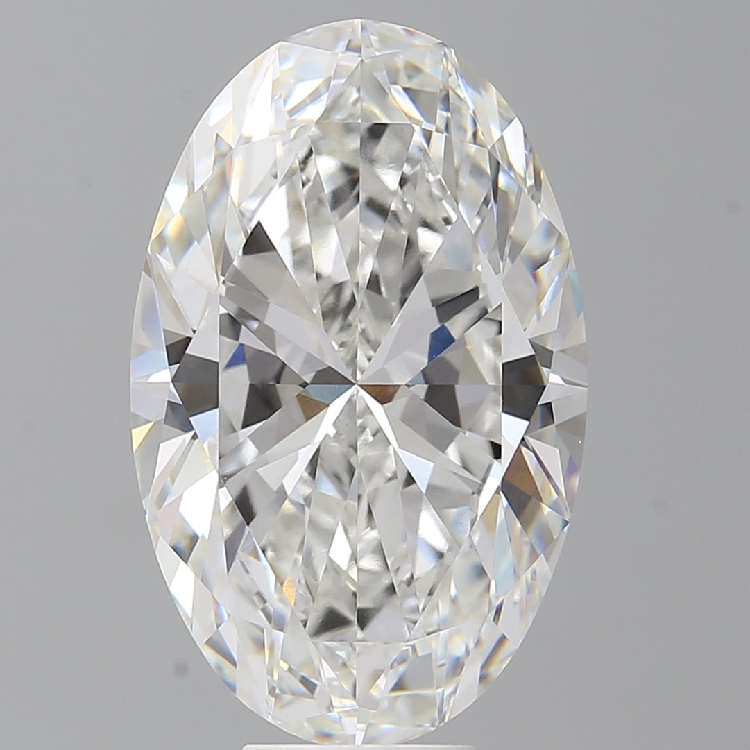 9.96 Carat Oval Shaped, Ideal Cut, E Color, VVS2 Clarity, IGI Certified Lab Grown Diamond