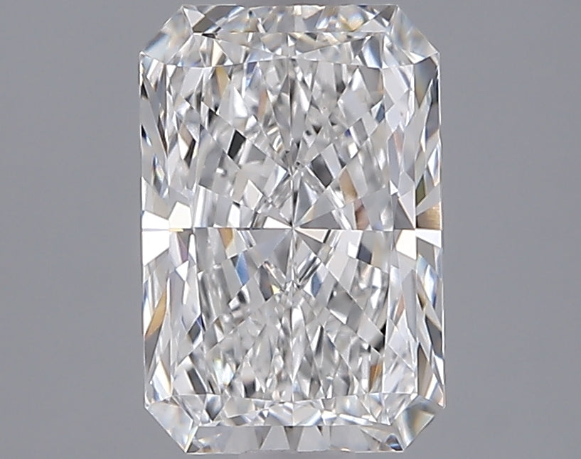 1.96 Carat Radiant Shaped, Ideal Cut, E Color, VS1 Clarity, IGI Certified Lab Grown Diamond