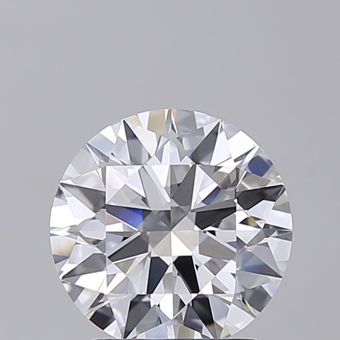2.02 Carat Round Shaped, Ideal Cut, D Color, VS1 Clarity, IGI Certified Lab Grown Diamond