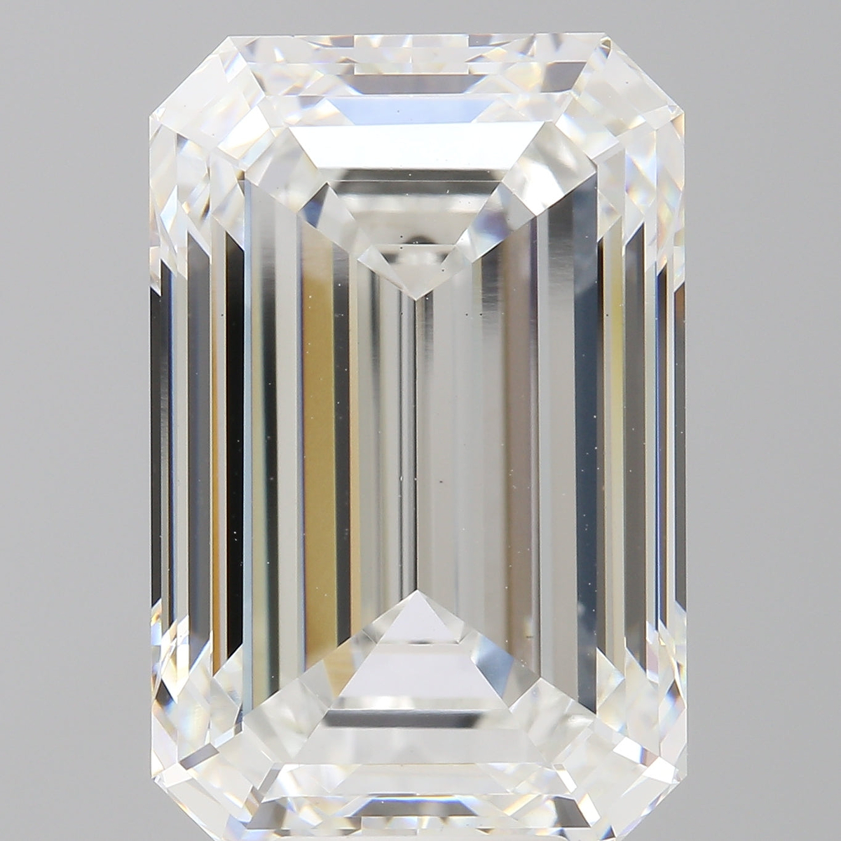 10.04 Carat Emerald Shaped, Ideal Cut, F Color, VS1 Clarity, IGI Certified Lab Grown Diamond