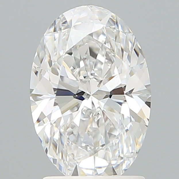 2.04 Carat Oval Shaped, Excellent Cut, D Color, VVS2 Clarity, IGI Certified Lab Grown Diamond