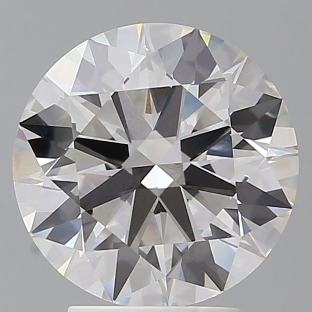 3.56 Carat Round Shaped, Ideal Cut, F Color, VVS2 Clarity, IGI Certified Lab Grown Diamond