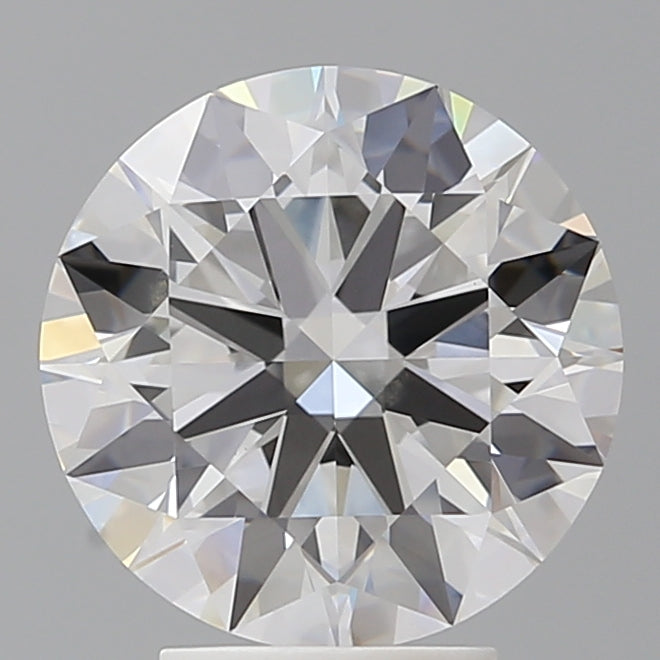 4.08 Carat Round Shaped, Ideal Cut, E Color, VVS2 Clarity, IGI Certified Lab Grown Diamond