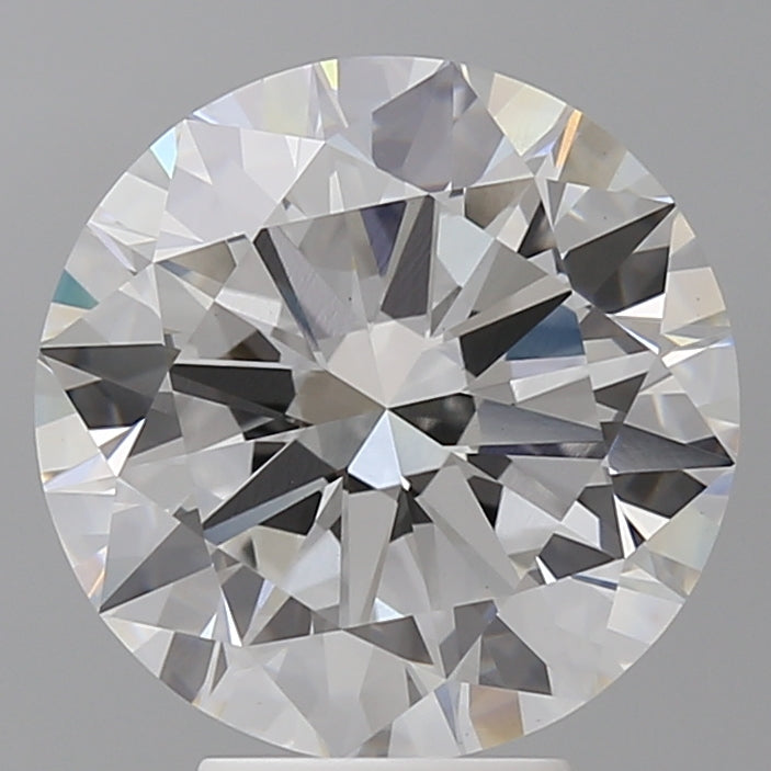 5.52 Carat Round Shaped, Excellent Cut, F Color, VS1 Clarity, IGI Certified Lab Grown Diamond