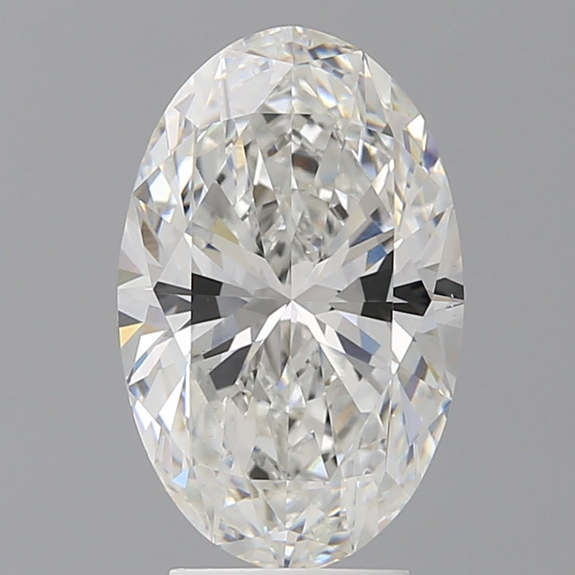 4.07 Carat Oval Shaped, Ideal Cut, F Color, VS1 Clarity, IGI Certified Lab Grown Diamond