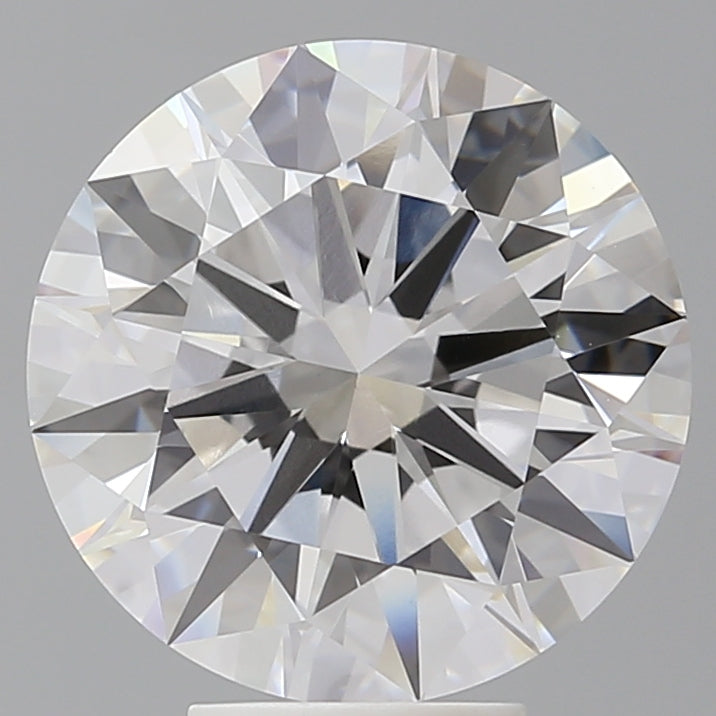 6.04 Carat Round Shaped, Ideal Cut, E Color, VVS2 Clarity, IGI Certified Lab Grown Diamond