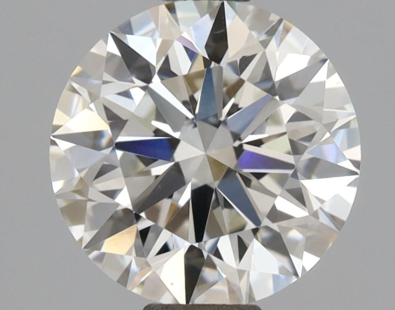 1.51 Carat Round Shaped, Ideal Cut, F Color, VVS2 Clarity, IGI Certified Lab Grown Diamond