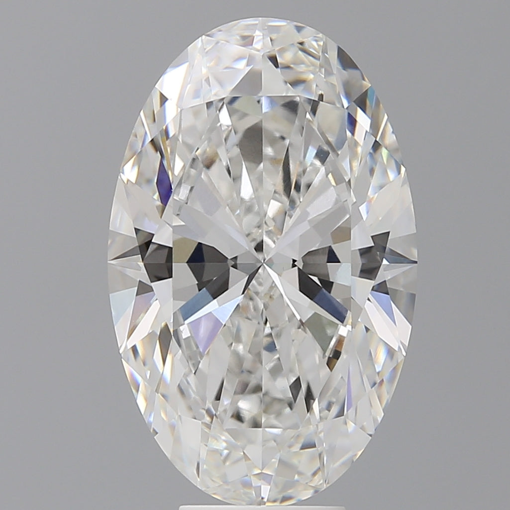8.10 Carat Oval Shaped, Ideal Cut, E Color, VVS2 Clarity, IGI Certified Lab Grown Diamond