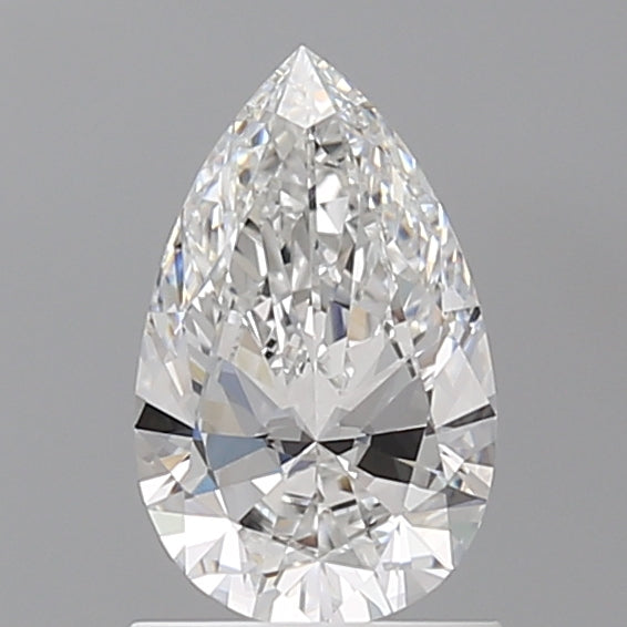 1.10 Carat Pear Shaped, Excellent Cut, E Color, VVS2 Clarity, IGI Certified Lab Grown Diamond