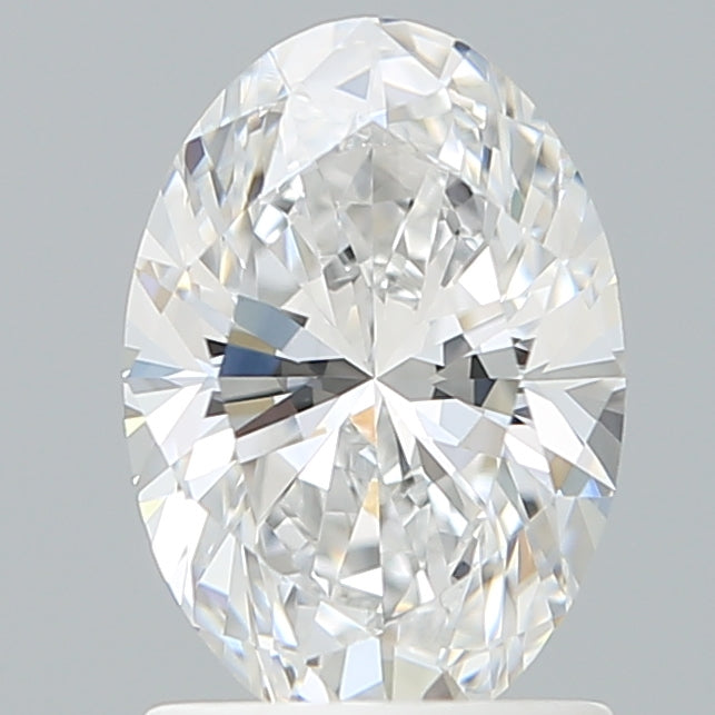 1.50 Carat Oval Shaped, Excellent Cut, D Color, VVS2 Clarity, IGI Certified Lab Grown Diamond