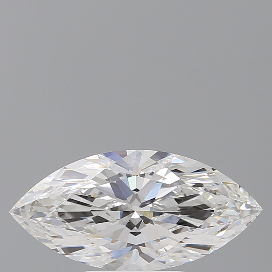 2.57 Carat Marquise Shaped, Ideal Cut, E Color, VS1 Clarity, IGI Certified Lab Grown Diamond