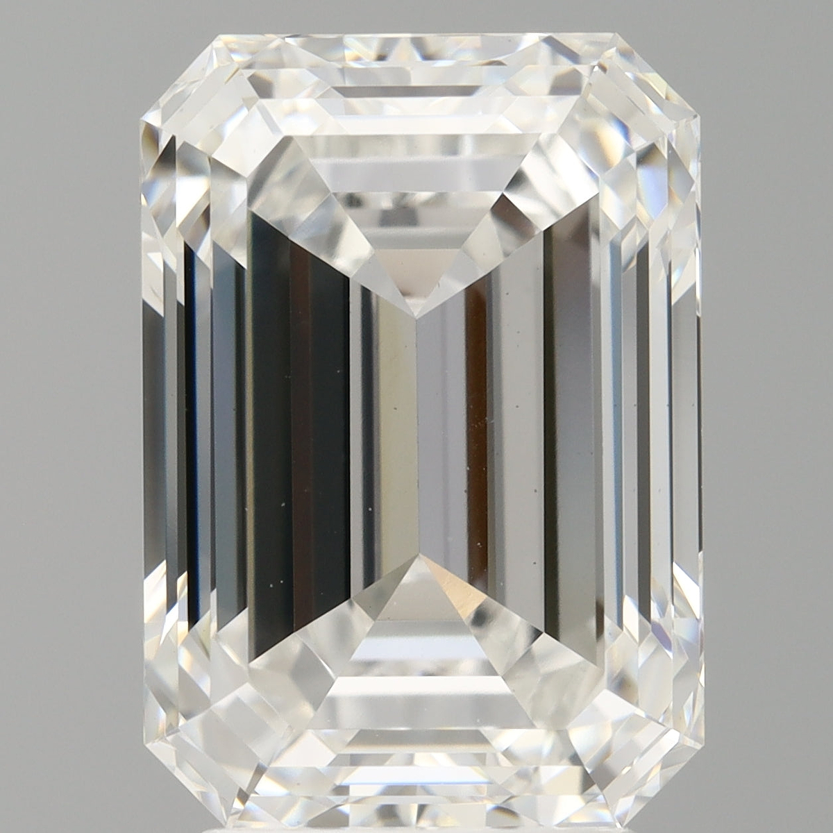 4.04 Carat Emerald Shaped, Ideal Cut, E Color, VVS2 Clarity, IGI Certified Lab Grown Diamond