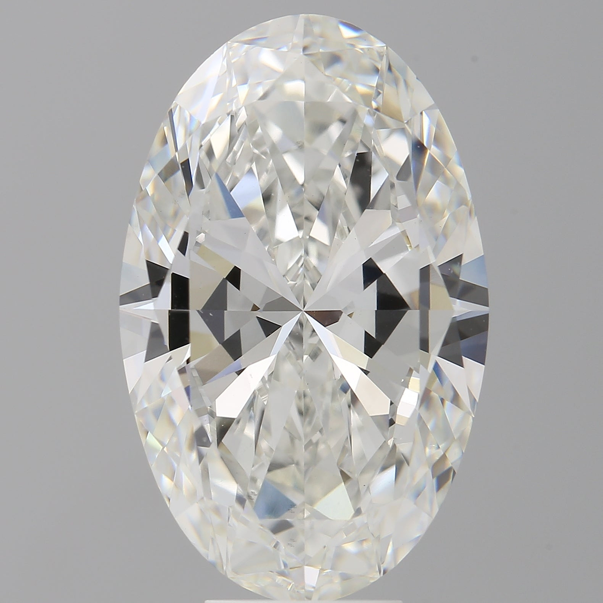 8.01 Carat Oval Shaped, Ideal Cut, F Color, VVS2 Clarity, IGI Certified Lab Grown Diamond
