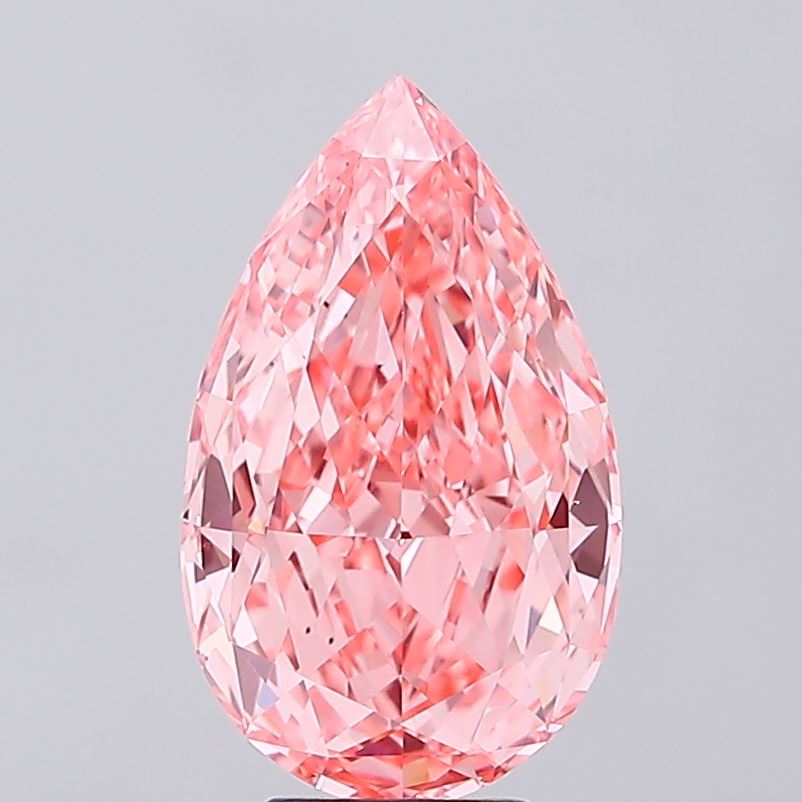 5.22 Carat Pear Shaped, Ideal Cut, VS1 Clarity, IGI Certified Lab Grown Diamond