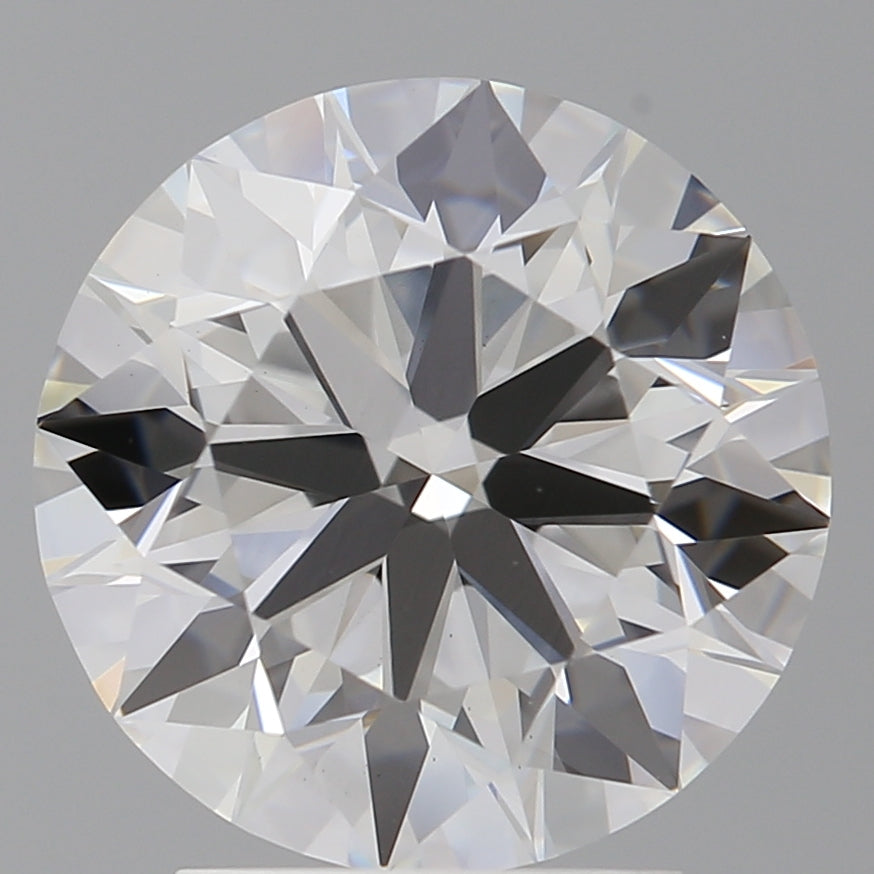 3.01 Carat Round Shaped, Ideal Cut, F Color, VS1 Clarity, IGI Certified Lab Grown Diamond