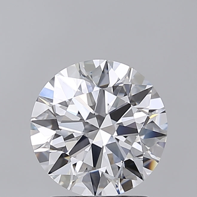 2.02 Carat Round Shaped, Ideal Cut, D Color, VVS2 Clarity, IGI Certified Lab Grown Diamond