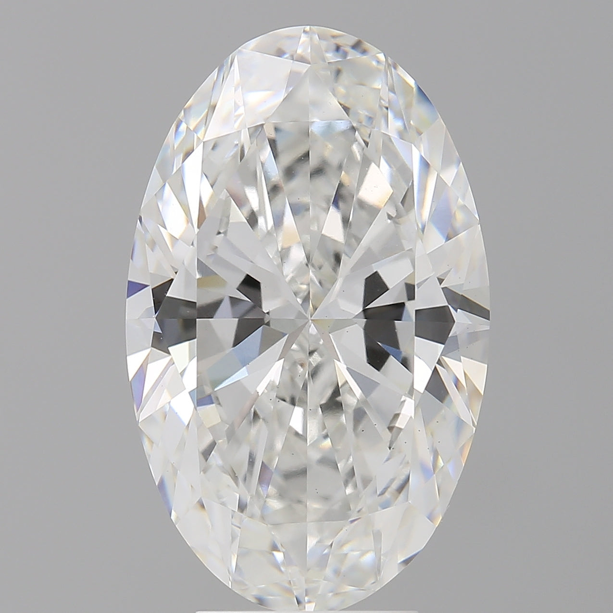 6.01 Carat Oval Shaped, Ideal Cut, E Color, VVS2 Clarity, IGI Certified Lab Grown Diamond