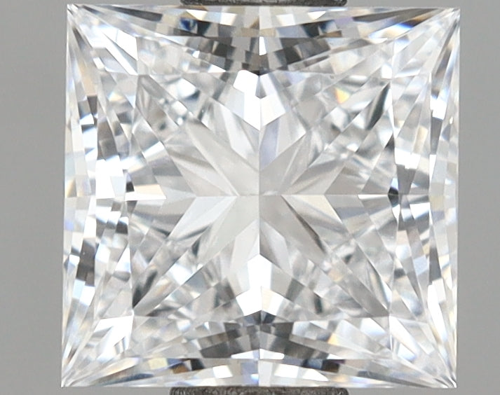1.08 Carat Princess Shaped, Ideal Cut, D Color, VVS1 Clarity, IGI Certified Lab Grown Diamond