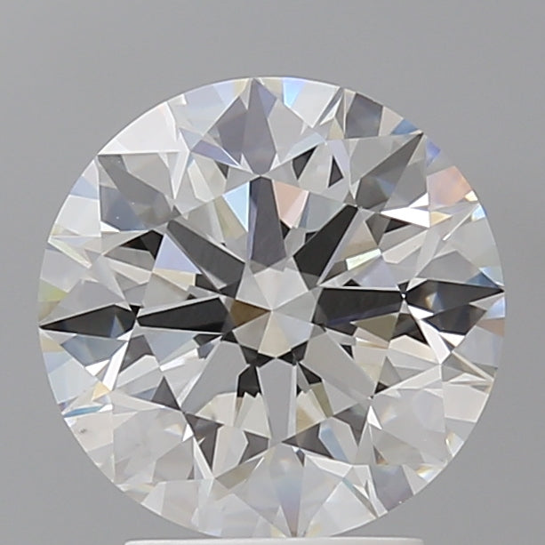 3.08 Carat Round Shaped, Ideal Cut, F Color, VVS2 Clarity, IGI Certified Lab Grown Diamond