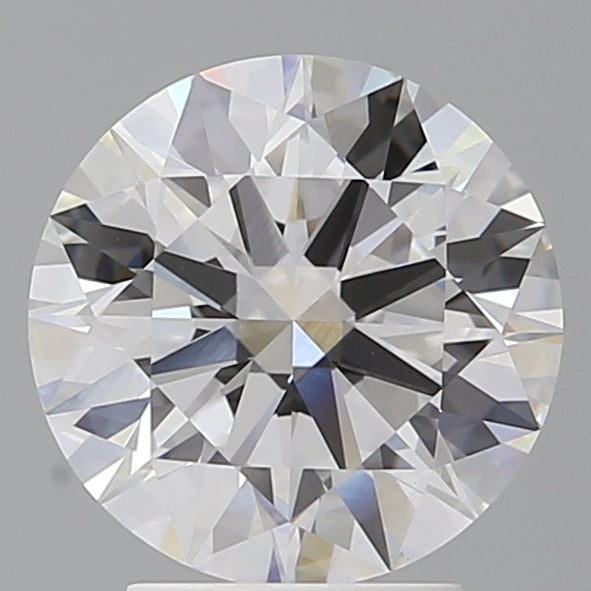 3.09 Carat Round Shaped, Ideal Cut, E Color, VVS2 Clarity, IGI Certified Lab Grown Diamond