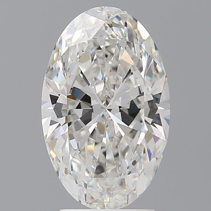 3.09 Carat Oval Shaped, Ideal Cut, F Color, VVS2 Clarity, IGI Certified Lab Grown Diamond