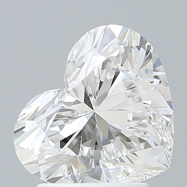 2.30 Carat Heart Shaped, Ideal Cut, D Color, VVS2 Clarity, IGI Certified Lab Grown Diamond