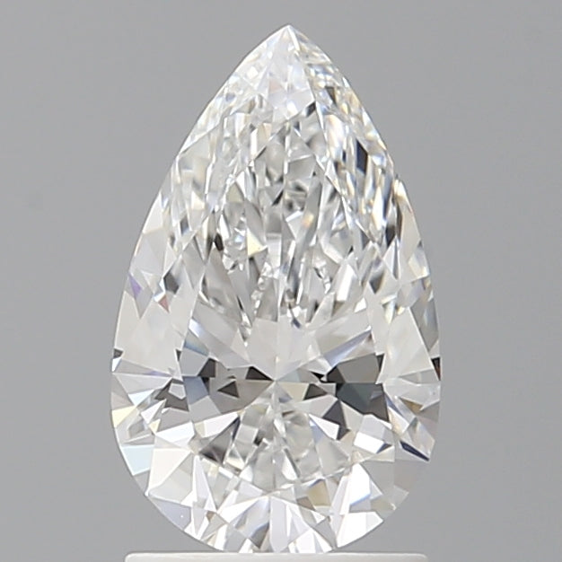 1.59 Carat Pear Shaped, Ideal Cut, D Color, VVS2 Clarity, IGI Certified Lab Grown Diamond
