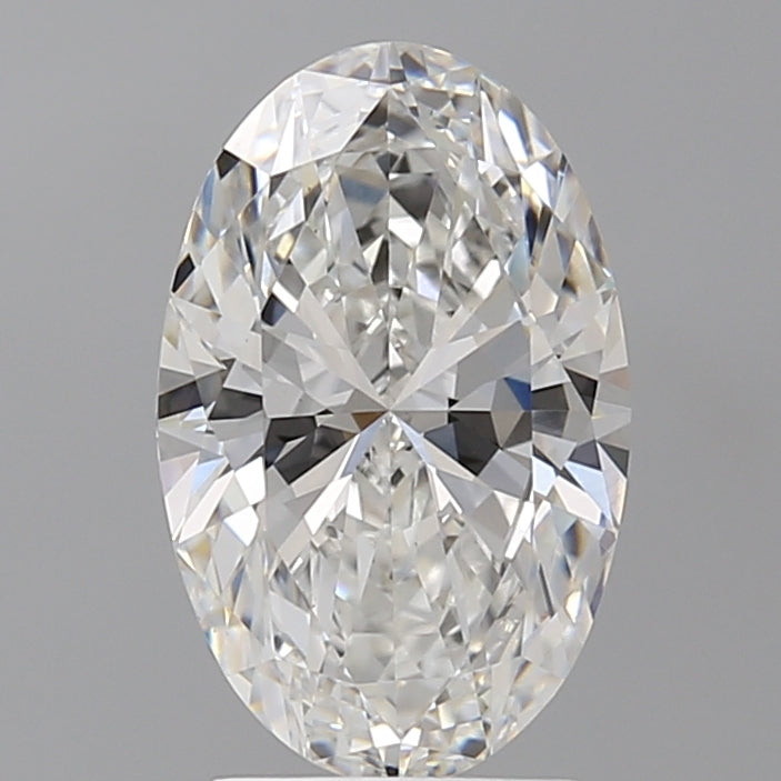 2.56 Carat Oval Shaped, Ideal Cut, F Color, VVS2 Clarity, IGI Certified Lab Grown Diamond