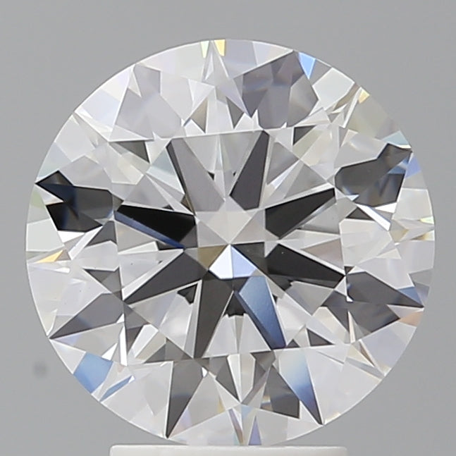 4.05 Carat Round Shaped, Ideal Cut, E Color, VVS2 Clarity, IGI Certified Lab Grown Diamond