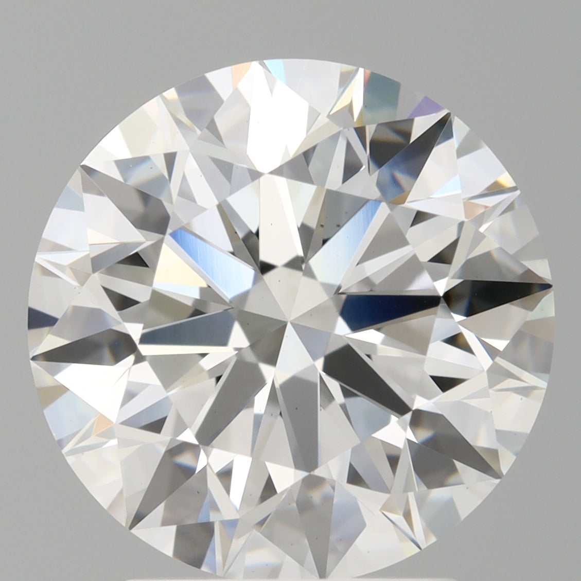 3.09 Carat Round Shaped, Ideal Cut, F Color, VS1 Clarity, IGI Certified Lab Grown Diamond