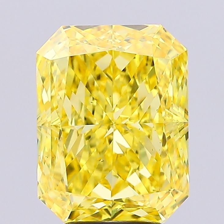 4.50 Carat Radiant Shaped, Ideal Cut, VS1 Clarity, IGI Certified Lab Grown Diamond