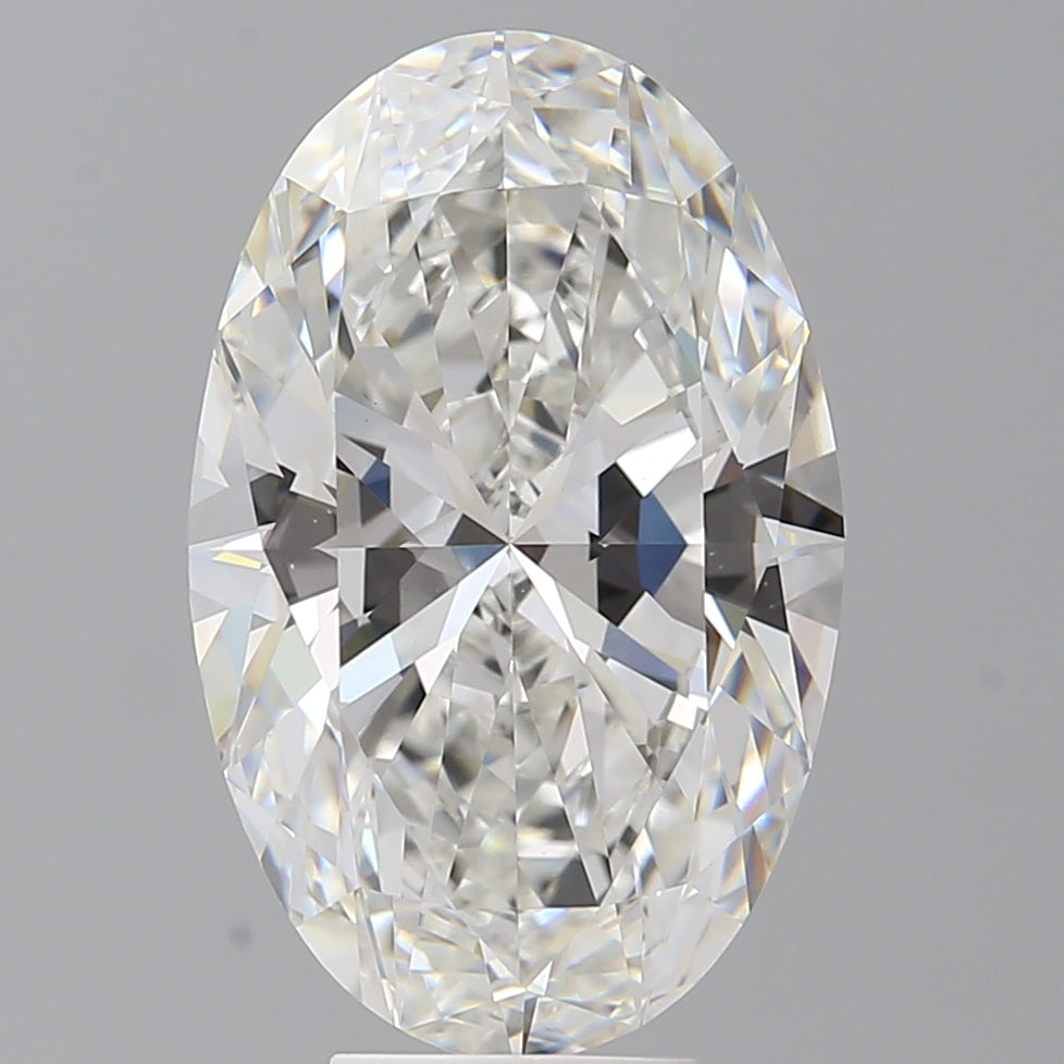 7.09 Carat Oval Shaped, Ideal Cut, F Color, VVS2 Clarity, IGI Certified Lab Grown Diamond