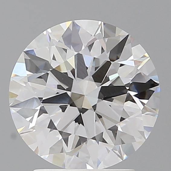 2.60 Carat Round Shaped, Ideal Cut, D Color, VVS2 Clarity, IGI Certified Lab Grown Diamond