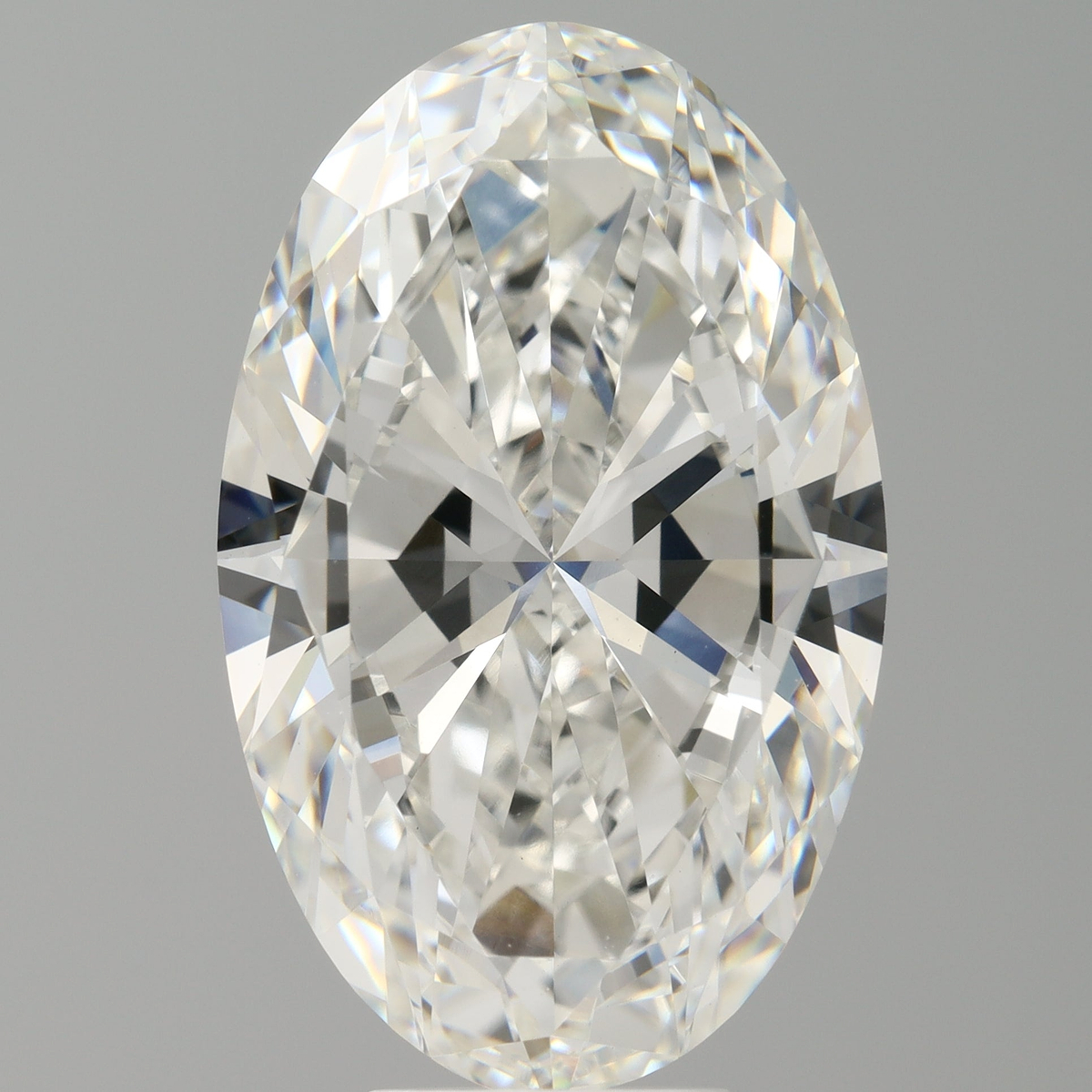 8.05 Carat Oval Shaped, Excellent Cut, F Color, VVS2 Clarity, IGI Certified Lab Grown Diamond