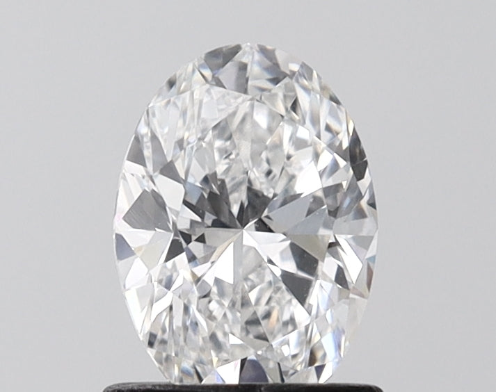 1.03 Carat Oval Shaped, Excellent Cut, D Color, VVS2 Clarity, IGI Certified Lab Grown Diamond