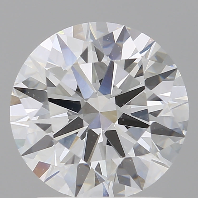 2.00 Carat Round Shaped, Ideal Cut, E Color, VVS2 Clarity, IGI Certified Lab Grown Diamond