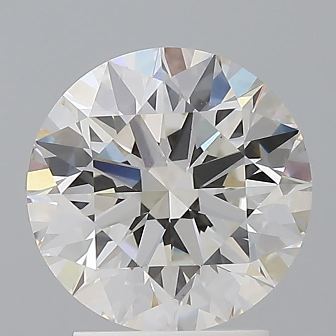 2.57 Carat Round Shaped, Ideal Cut, F Color, VS1 Clarity, IGI Certified Lab Grown Diamond