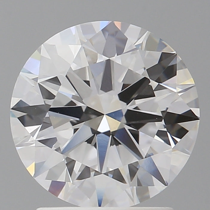 2.03 Carat Round Shaped, Excellent Cut, D Color, VVS2 Clarity, IGI Certified Lab Grown Diamond