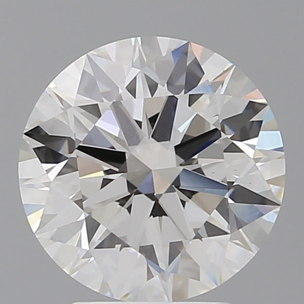 3.55 Carat Round Shaped, Ideal Cut, F Color, VVS2 Clarity, IGI Certified Lab Grown Diamond