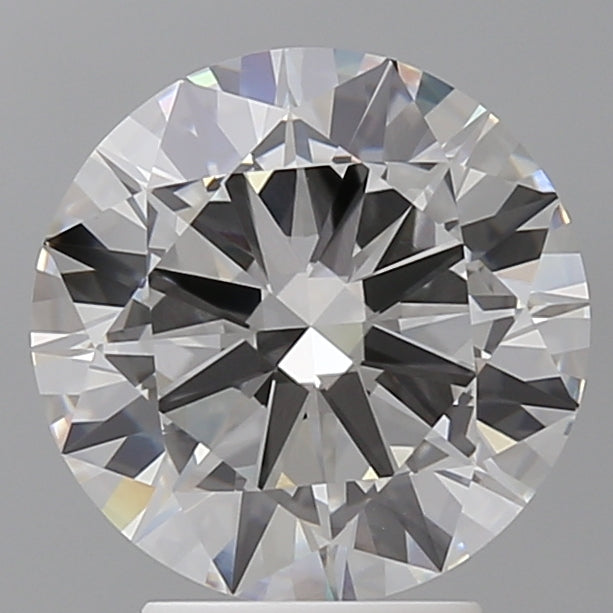3.50 Carat Round Shaped, Excellent Cut, F Color, VVS2 Clarity, IGI Certified Lab Grown Diamond