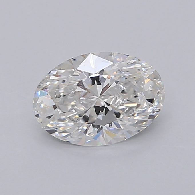 1.05 Carat Oval Shaped, Excellent Cut, F Color, VVS2 Clarity, IGI Certified Lab Grown Diamond